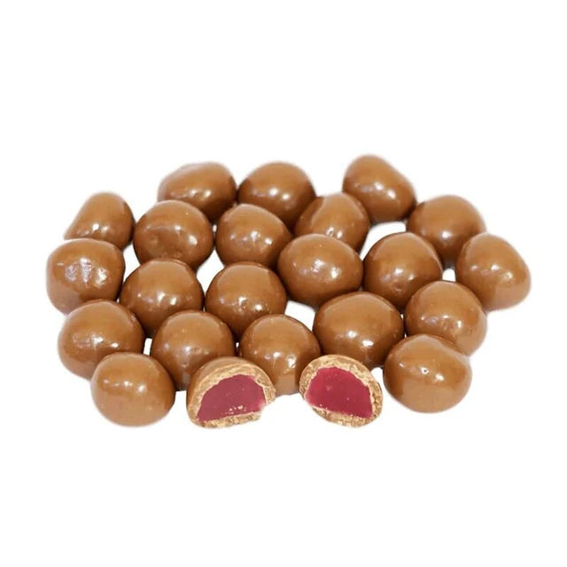 Geelong Confectionery - Chocolate Coated Raspberries 130g