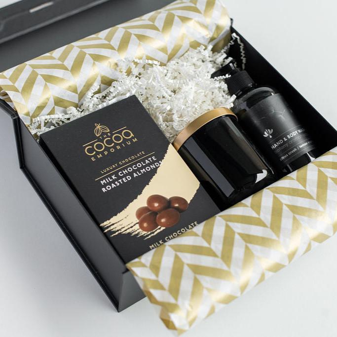 Mini trio of gifts for mens hamper