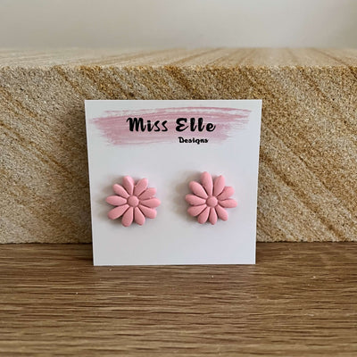 Handmade Daisy Earring Studs - Hamper My Style